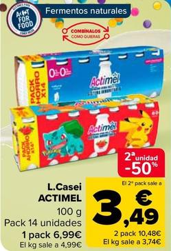 Oferta de Actimel - L.casei por 6,99€ en Carrefour