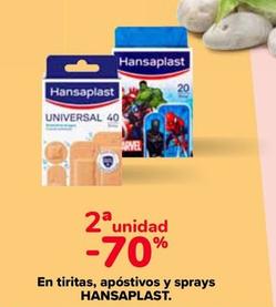 Oferta de En Tiritas, Apóstivos Y Sprays Hansaplast en Carrefour