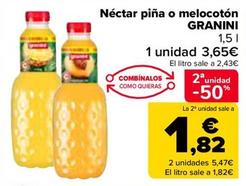 Oferta de Granini - Nectar Pina O Melocoton por 3,65€ en Carrefour