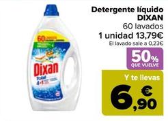 Oferta de Dixan - Detergente Líquido por 13,79€ en Carrefour