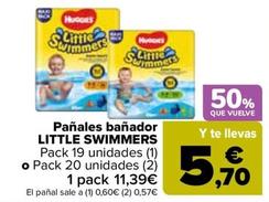 Oferta de Little Swimmers - Pañales Bañador por 11,39€ en Carrefour