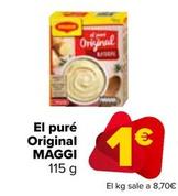 Oferta de Maggi - El Puré Original  por 1€ en Carrefour