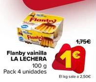 Oferta de  La Lechera - Flanby Vainilla  por 1€ en Carrefour
