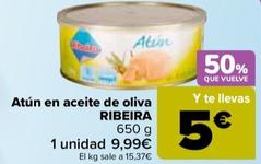 Oferta de Ribeira - Atún En Aceite De Oliva   por 9,99€ en Carrefour