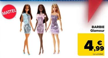 Oferta de Mattel - Barbie Glamour por 4,99€ en Carrefour
