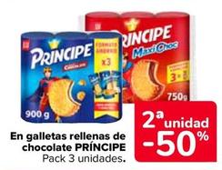 Oferta de Príncipe - En Galletas Rellenas De Chocolate en Carrefour