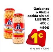 Oferta de Luengo - Garbanzo O Alubia Cocida Sin Sal por 1€ en Carrefour