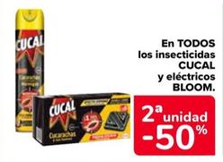 Oferta de En Todos Los Insecticidas Cucal Y Eléctricos Bloom en Carrefour