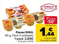 Oferta de Dhul - Flanes por 2,89€ en Carrefour