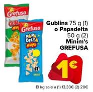 Oferta de Grefusa - Patatina por 1€ en Carrefour