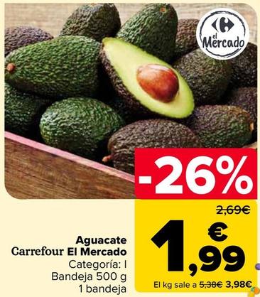 Oferta de Carrefour El Mercado - Aguacate   por 1,99€ en Carrefour