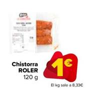 Oferta de Roler - Chistorra  por 1€ en Carrefour