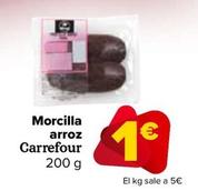 Oferta de Carrefour - Morcilla Arroz  por 1€ en Carrefour