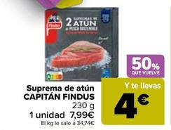 Oferta de Capitán Findus - Suprema De Atún  por 7,99€ en Carrefour