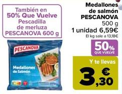 Oferta de Pescanova - Medallones  De Salmón  por 6,59€ en Carrefour