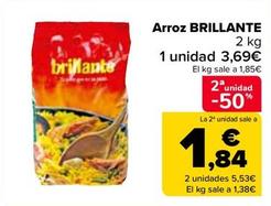 Oferta de Brillante - Arroz  por 3,69€ en Carrefour