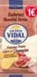 Oferta de Vidal - Patatas Fritas Lisas  Receta Original U Onduladas Jamón  por 1€ en Carrefour