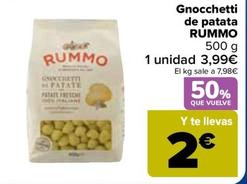 Oferta de Rummo - Gnocchetti  De Patata   por 3,99€ en Carrefour