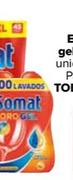 Oferta de Somat - En Lavavajillas En Gel 50 Dosis Pack 2 Unidades Y 60 Dosis Pack 2 Unidades Y Todas Las Pastillas  en Carrefour