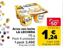 Oferta de La Lechera - Arroz Con Leche  por 2,49€ en Carrefour