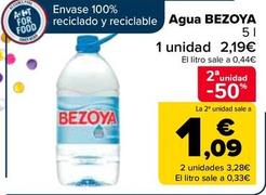 Oferta de Bezoya - Agua  por 2,19€ en Carrefour