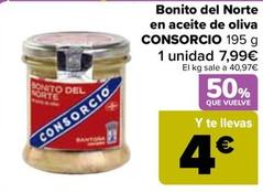 Oferta de Consorcio - Bonito Del Norte En Aceite De Oliva  por 7,99€ en Carrefour