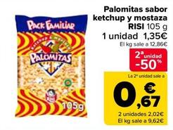 Oferta de Risi - Palomitas Sabor Ketchup Y Mostaza  por 1,35€ en Carrefour