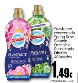 Oferta de Disiclin - Suavizante Concentrado Spring Rose por 1,49€ en Unide Market