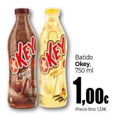 Oferta de Okey - Batido por 1€ en Unide Supermercados