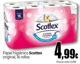 Oferta de Scottex - Papel Higienico por 4,99€ en Unide Supermercados