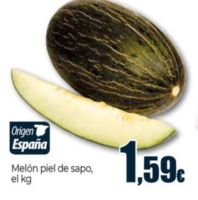 Oferta de Melón Piel De Sapo por 1,59€ en Unide Supermercados