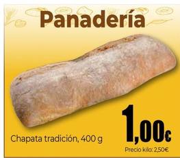 Oferta de Chapata Tradicion por 1€ en Unide Supermercados