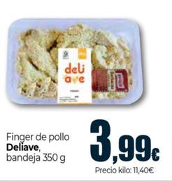 Oferta de Deliave - Finger De Pollo por 3,99€ en Unide Supermercados