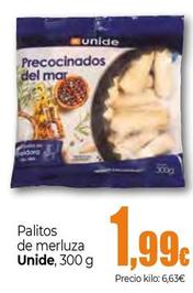 Oferta de Unide - Palitos De Merluza por 1,99€ en Unide Supermercados