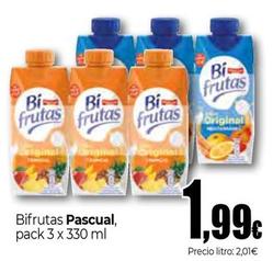 Oferta de Pascual - Bifrutas por 1,99€ en Unide Supermercados