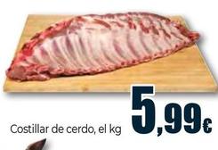 Oferta de Costillar De Cerdo  por 5,99€ en Unide Supermercados