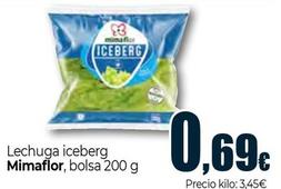 Oferta de Mimaflor - Lechuga Iceberg por 0,69€ en Unide Supermercados