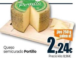 Oferta de Portillo - Queso Semicurado por 2,24€ en Unide Supermercados