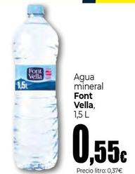 Oferta de Font Vella - Agua Mineral por 0,55€ en Unide Market