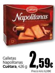 Oferta de Cuétara - Galletas Napolitas por 2,59€ en Unide Market