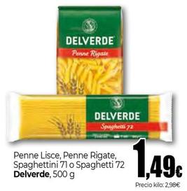 Oferta de Delverde - Penne Lisce por 1,49€ en Unide Supermercados
