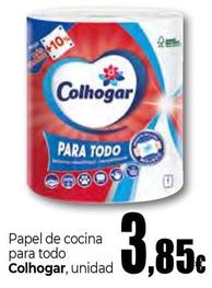 Oferta de Colhogar - Papel De Cocina Para Todo por 3,85€ en Unide Supermercados