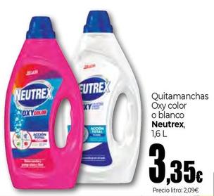 Oferta de Neutrex - Quitamanchas Oxy Color O Blanco por 3,35€ en Unide Supermercados