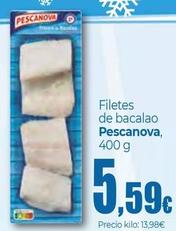 Oferta de Pescanova - Filetes De Bacalao por 5,59€ en Unide Supermercados