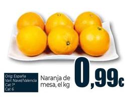 Oferta de Naranja De Mesa por 0,99€ en Unide Supermercados