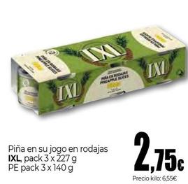 Oferta de Ixl Pina En Su Jogo En Rodajas por 2,75€ en Unide Supermercados