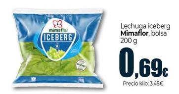 Oferta de Mimaflor - Lechuga Iceberg por 0,69€ en Unide Market