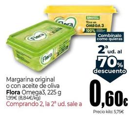 Oferta de Flora - Margarina Original O Con Aceite De Oliva por 1,99€ en Unide Market