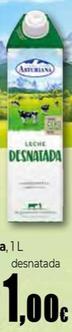 Oferta de Asturiana - Leche Desnatada por 1€ en Unide Market