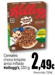 Oferta de Kellogg's - Cereales Choco Krispies Arroz Inflado por 2,49€ en Unide Market